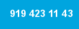 919 423 11 43
